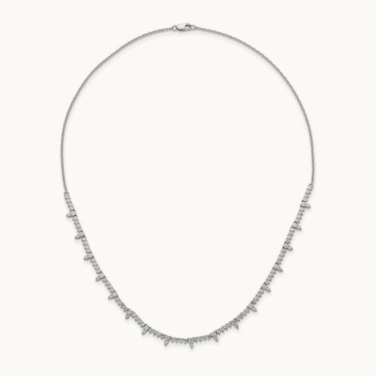 Fashion Tennis Necklace, 4.00 ct tw Lab-Grown Diamond