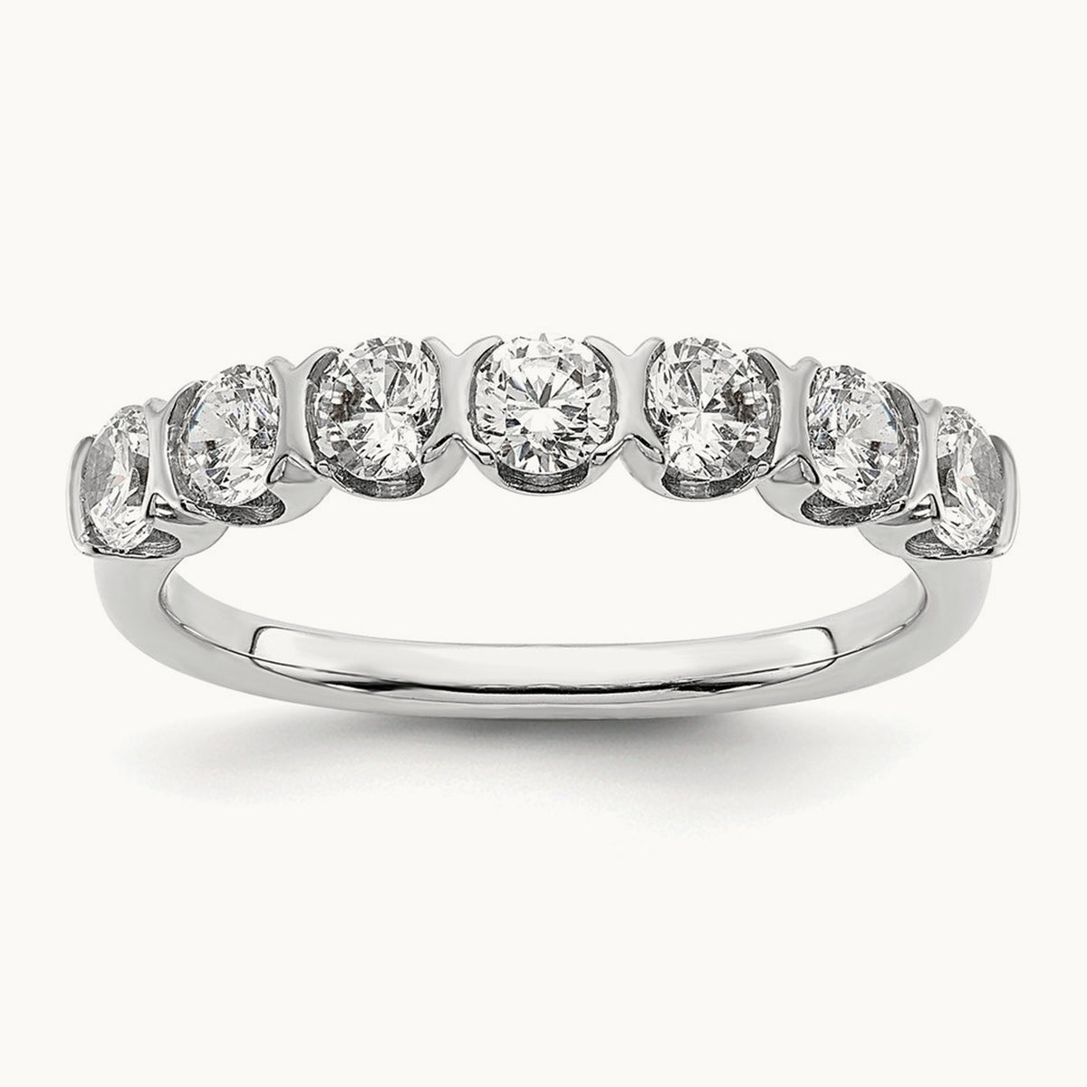 7-Stone Wedding Band, 1.00 ct tw