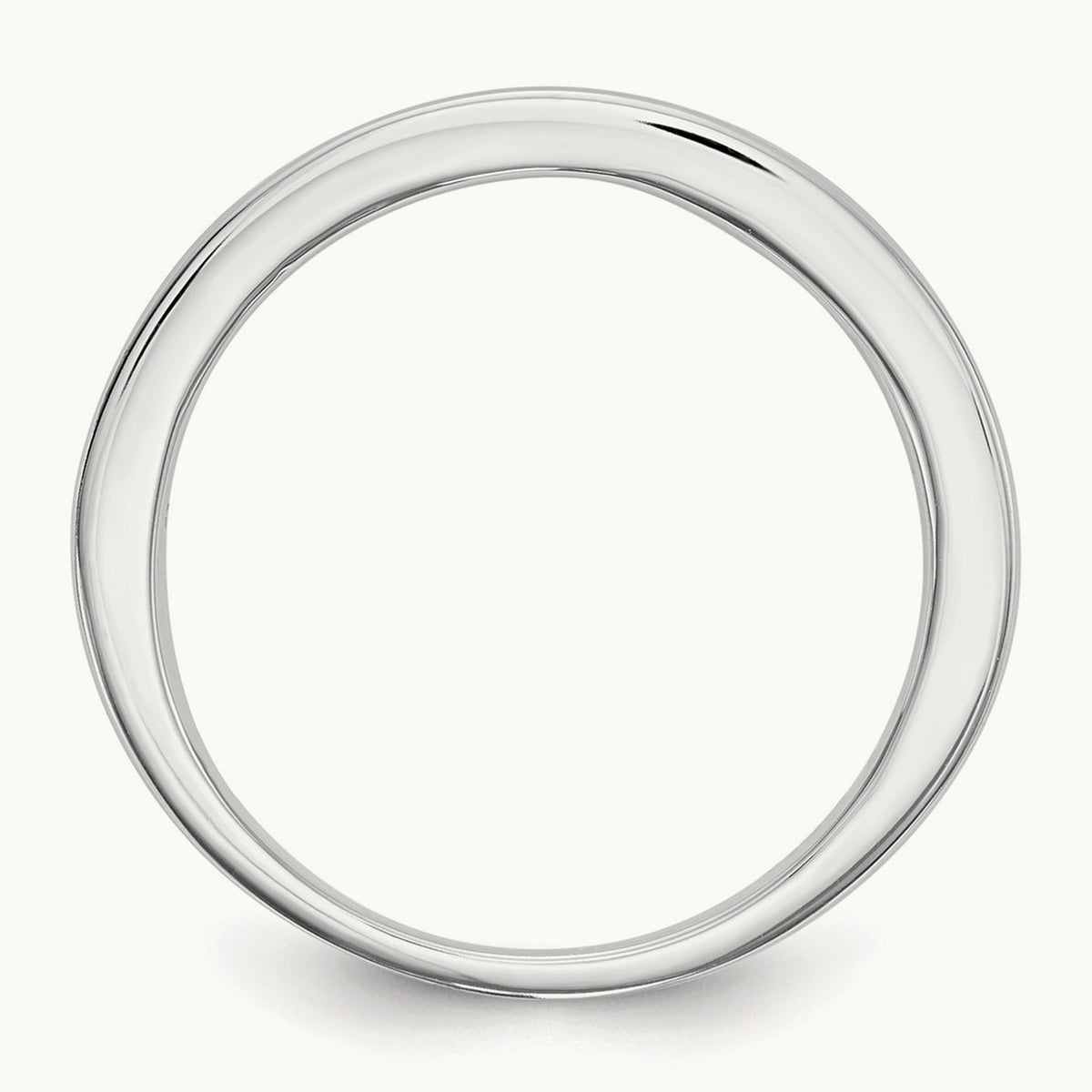 Ruby Band, 2.7 wide — 14K White Gold