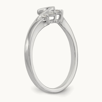Ring Wrap — 14K White Gold, 7