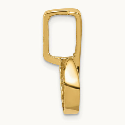Fits up to Regular, 8mm Fancy Reversible Omega Slide, 6mm, 14K
