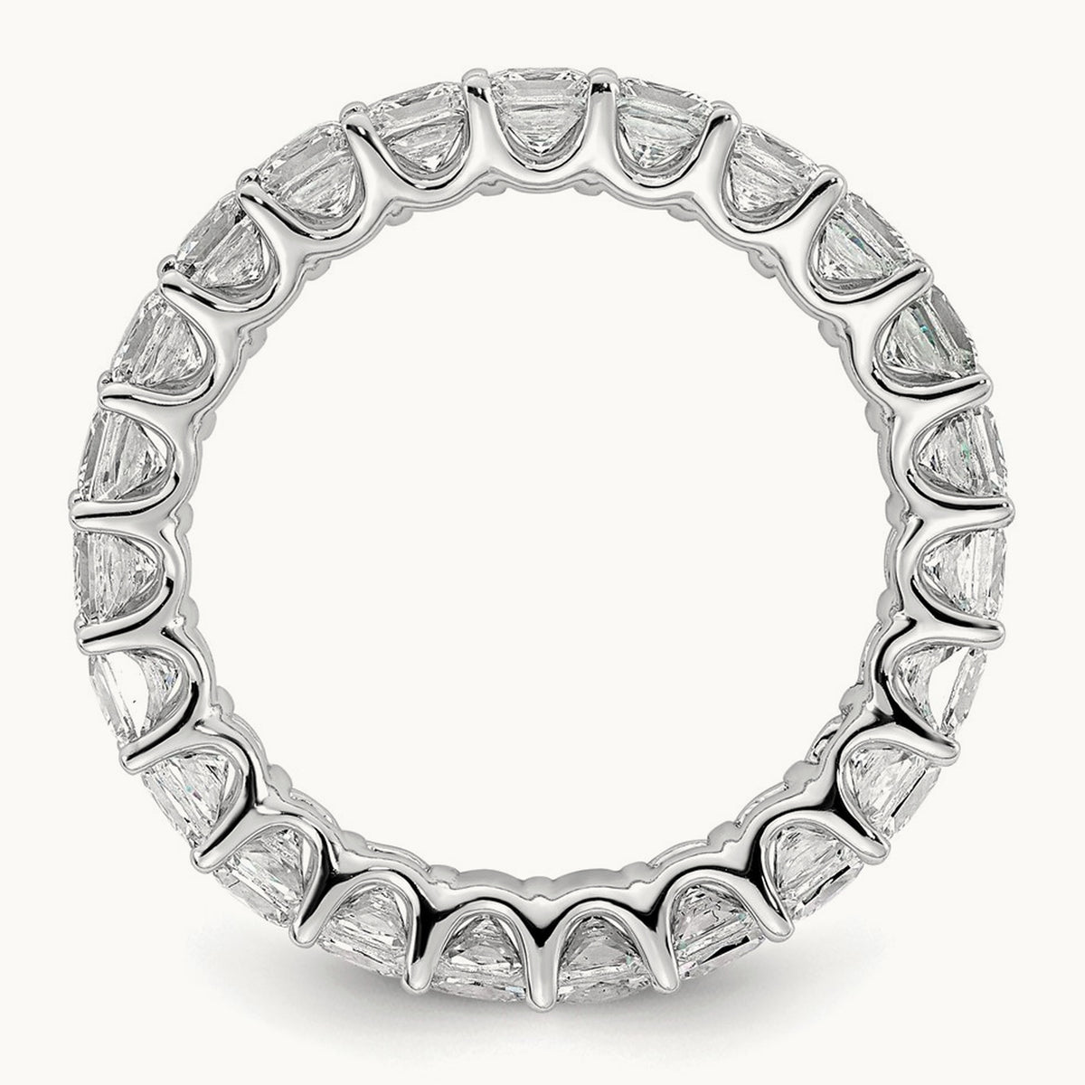 Princess Eternity Band, 3-5 ct Lab-Grown Diamond