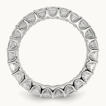 Princess Eternity Band, 3-5 ct Lab-Grown Diamond
