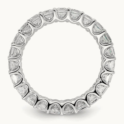 Princess Eternity Band, 3-5 ct Lab-Grown Diamond