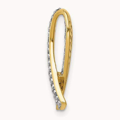 Diamond Awareness Pendant, 14K
