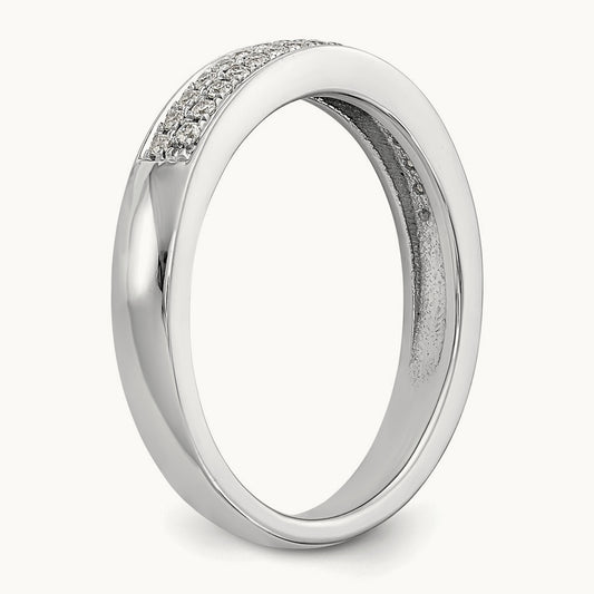 Diamond Band, 14K White Gold