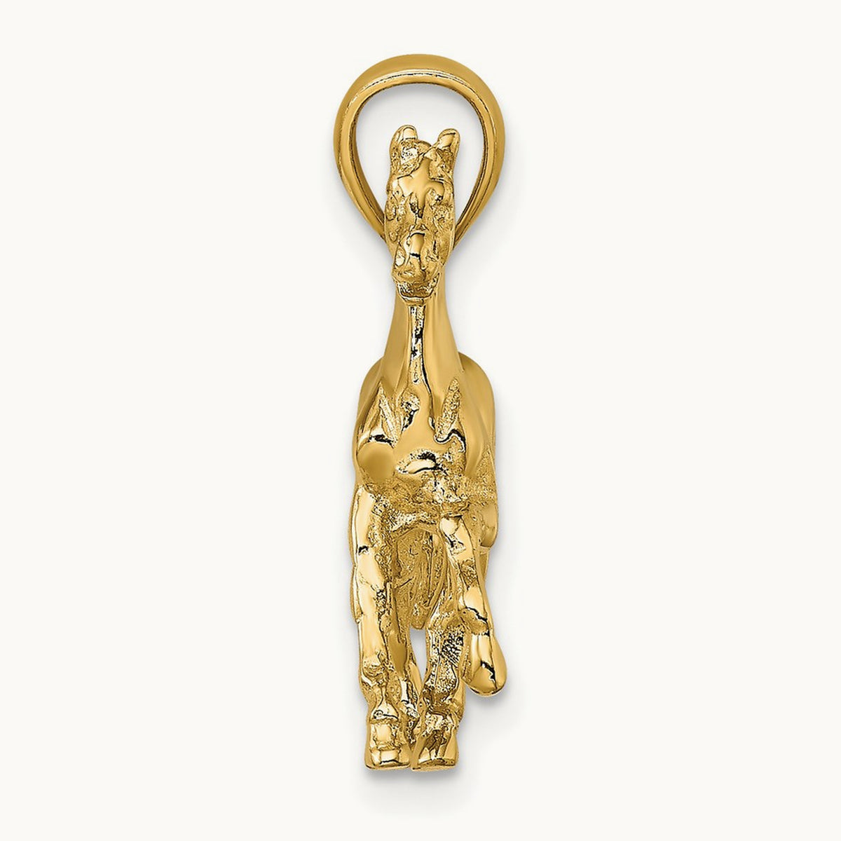 3-D Horse Charm — 26.25mm