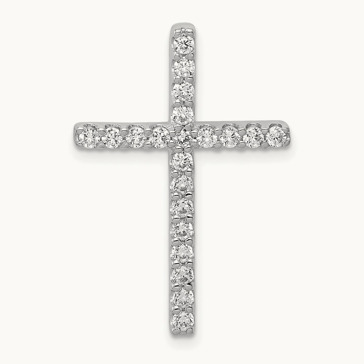 Diamond Cross Pendant — photo set
