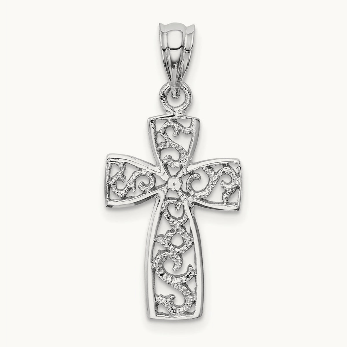 Filigree Cross Pendant — photo set