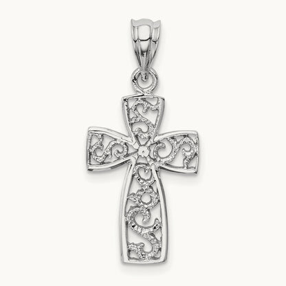 Filigree Cross Pendant — photo set
