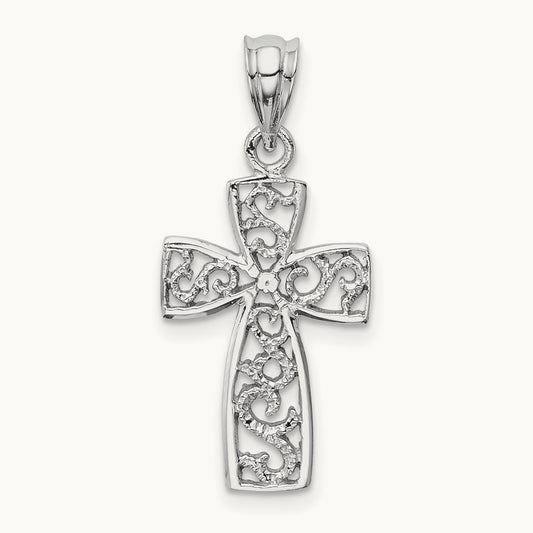 Filigree Cross Pendant — photo set