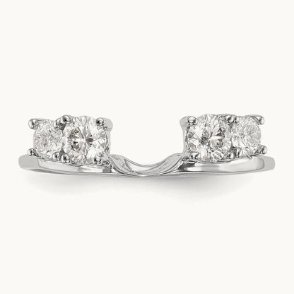 Diamond Wrap, 14K White Gold
