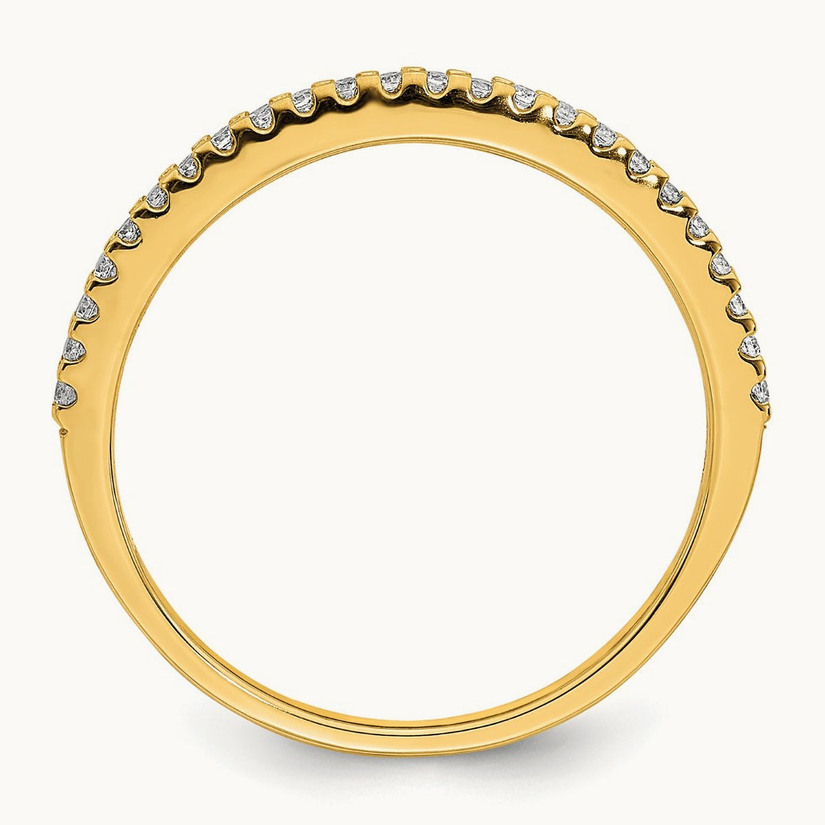 Diamond Wedding Band, 14K