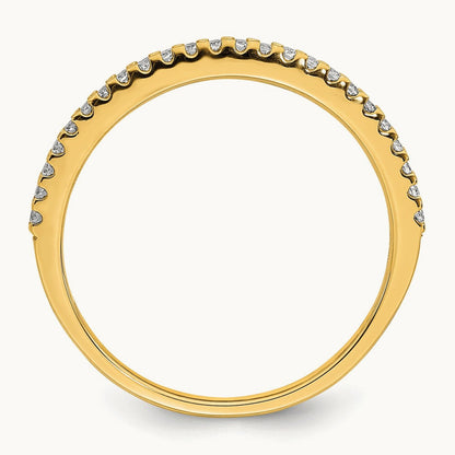 Diamond Wedding Band, 14K