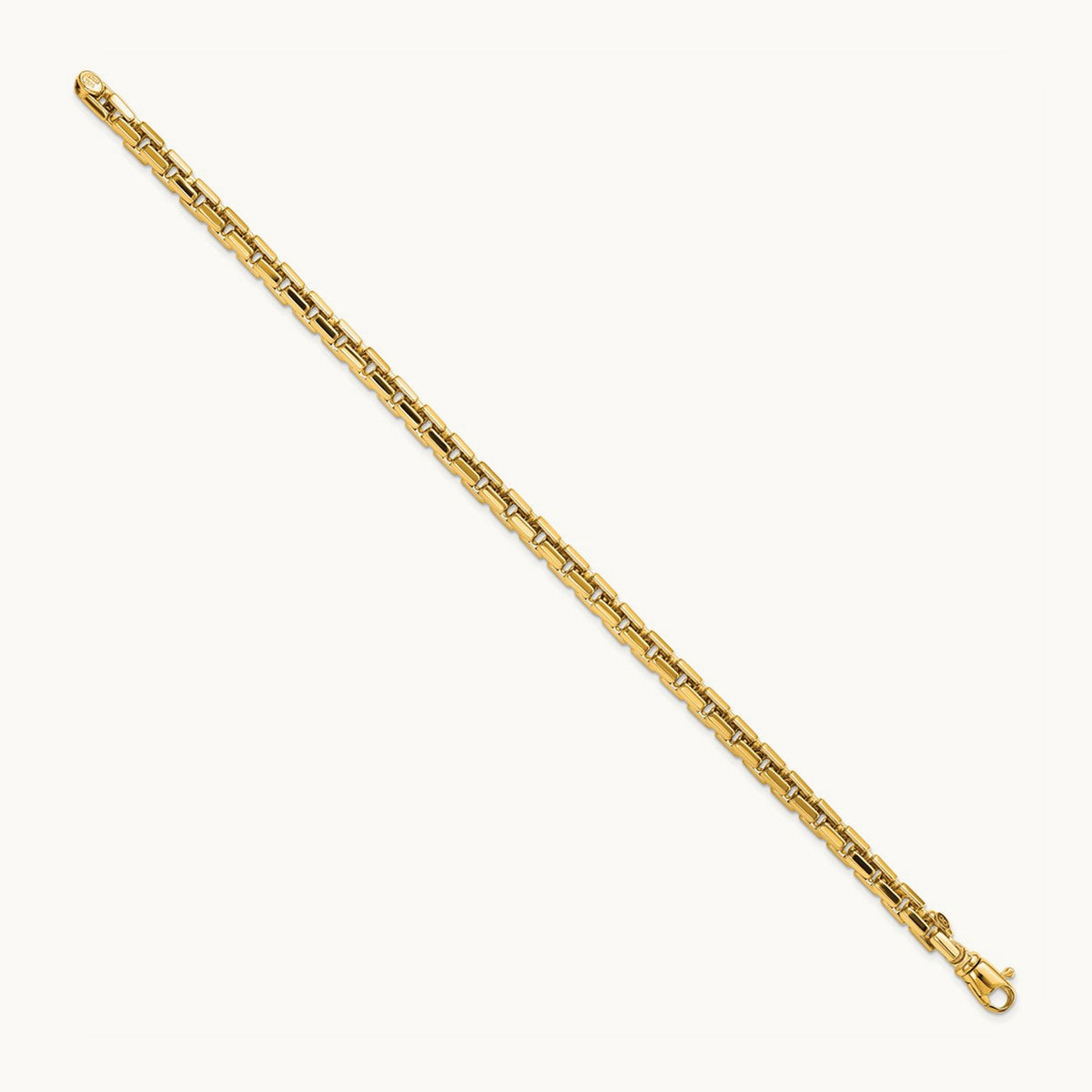 Polished Chain Bracelet, 14K Yellow Gold