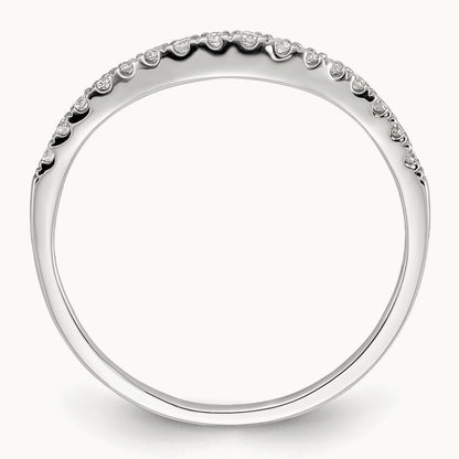 Diamond Band, 14K White Gold