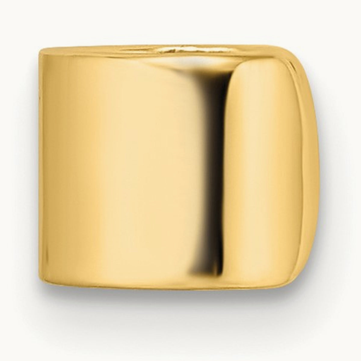 Polished Single Ear Cuff, 14K