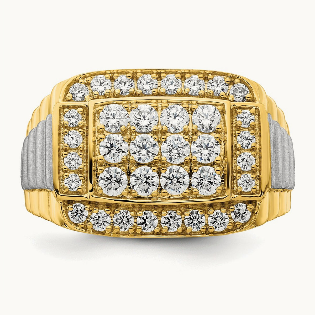 Men's Ring, 1.50 ct tw Lab-Grown Diamond
