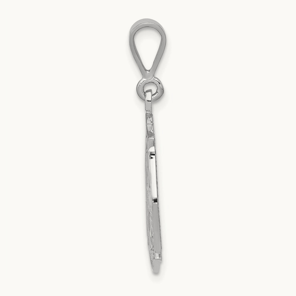FIRE RESCUE Pendant — 14K White Gold