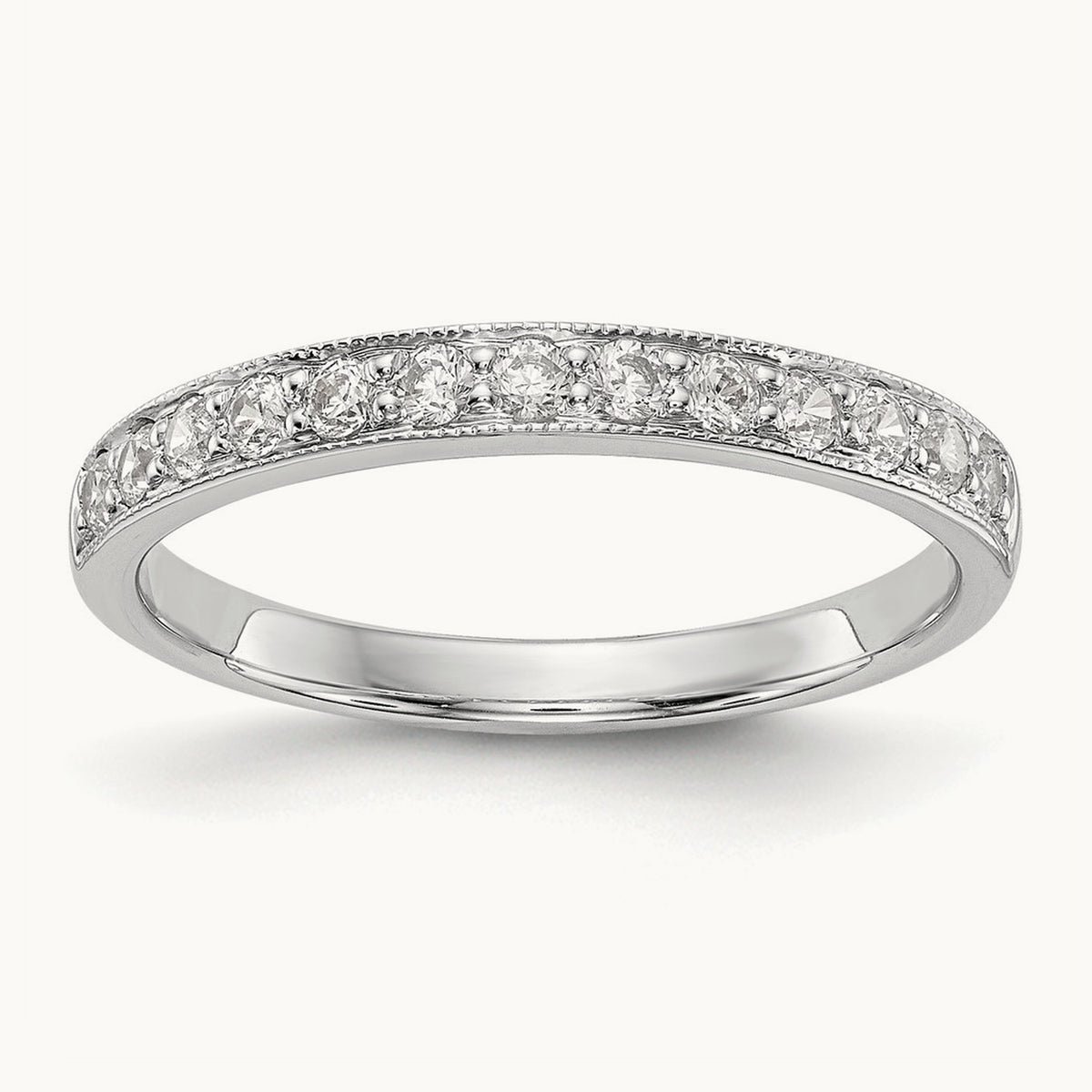 Wedding Band, 0.25 ct tw Lab-Grown Diamond