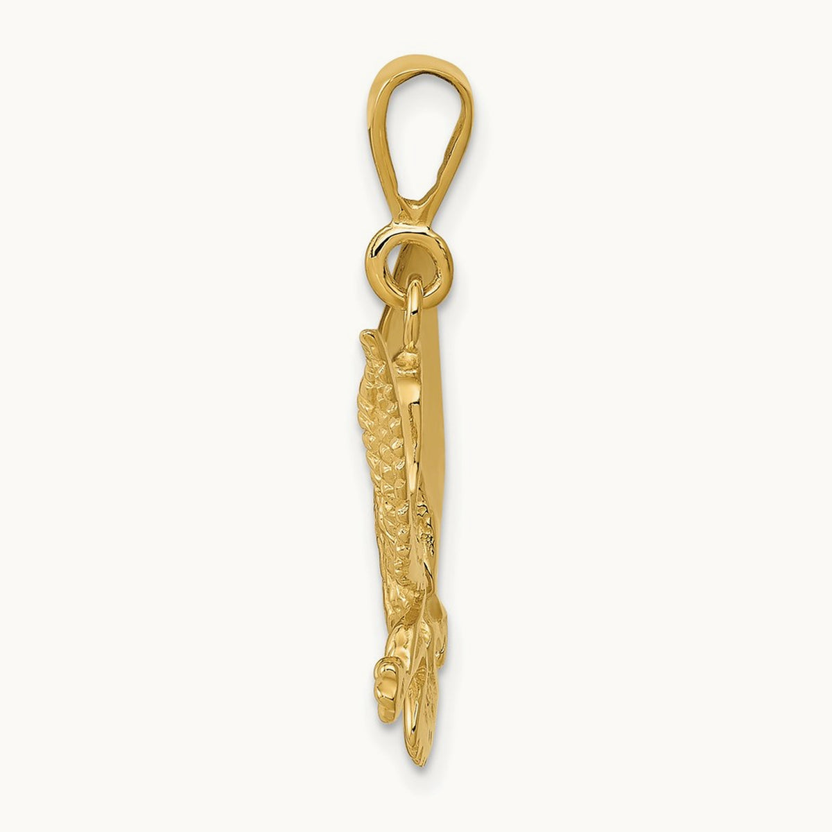 Eagle Charm, 14K
