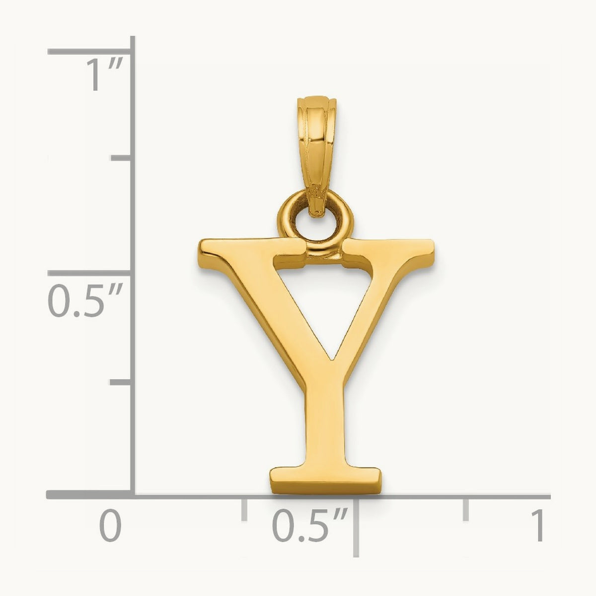 Polished Pendant — Y