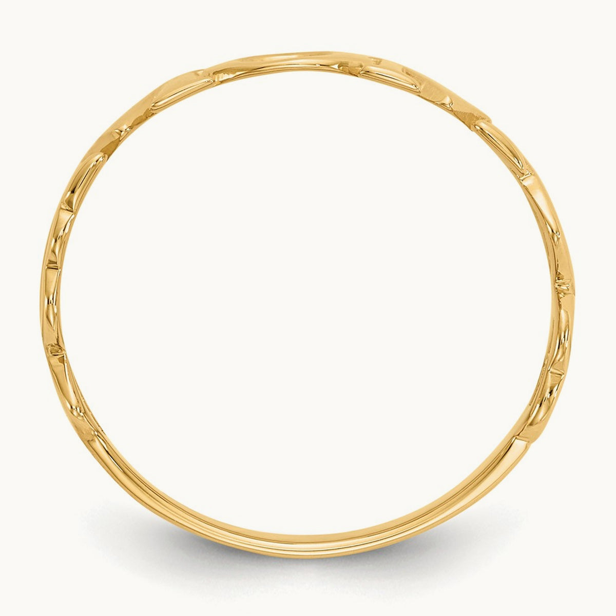 Polished Mom Ring, 14K