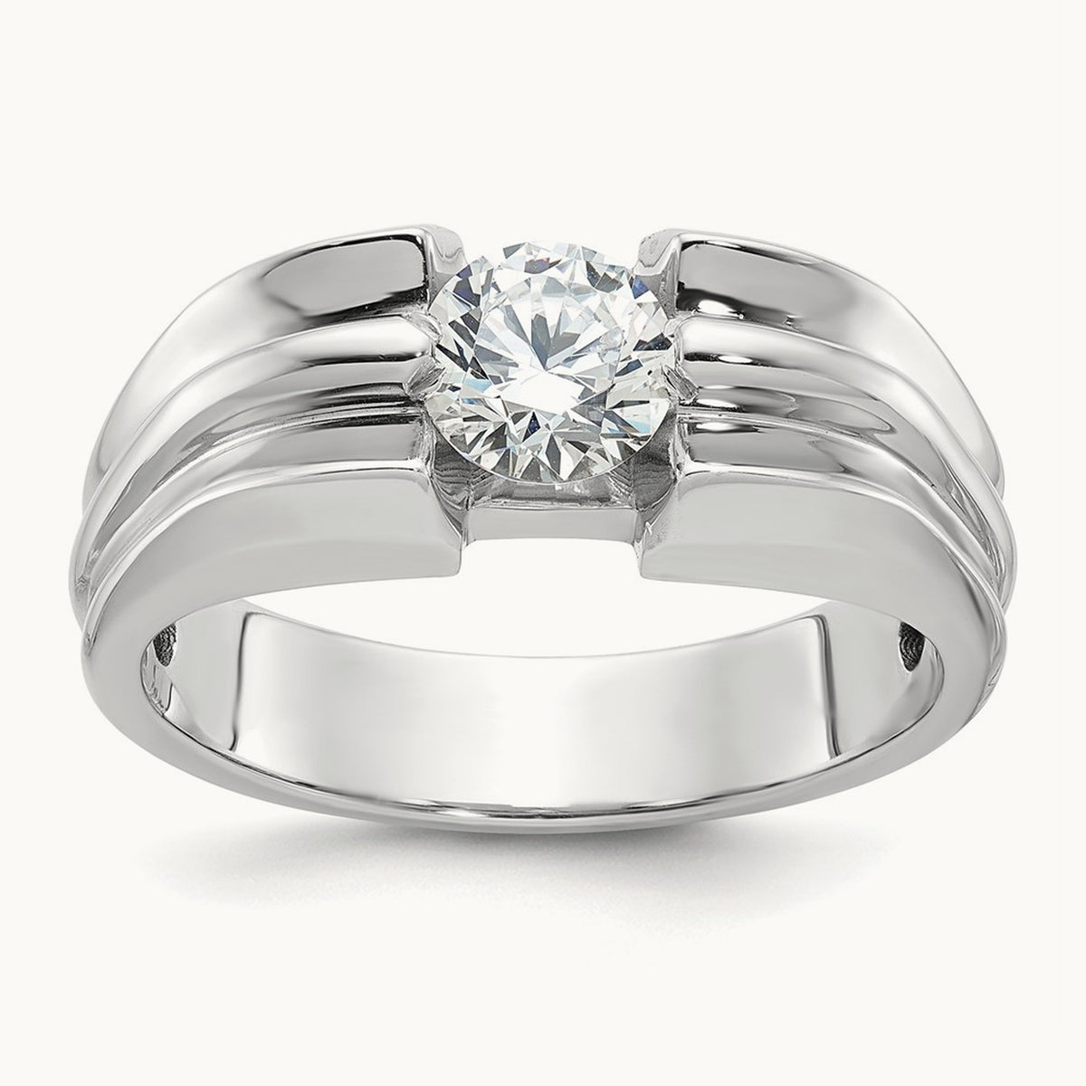 Men's Ring, 1.00 ct tw Lab-Grown Diamond