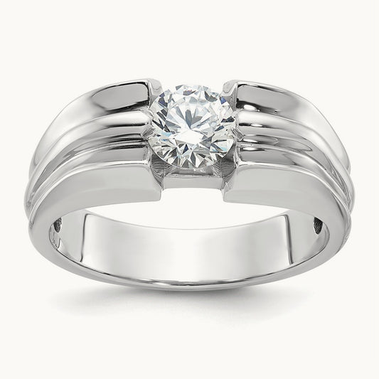 Men's Ring, 1.00 ct tw Lab-Grown Diamond