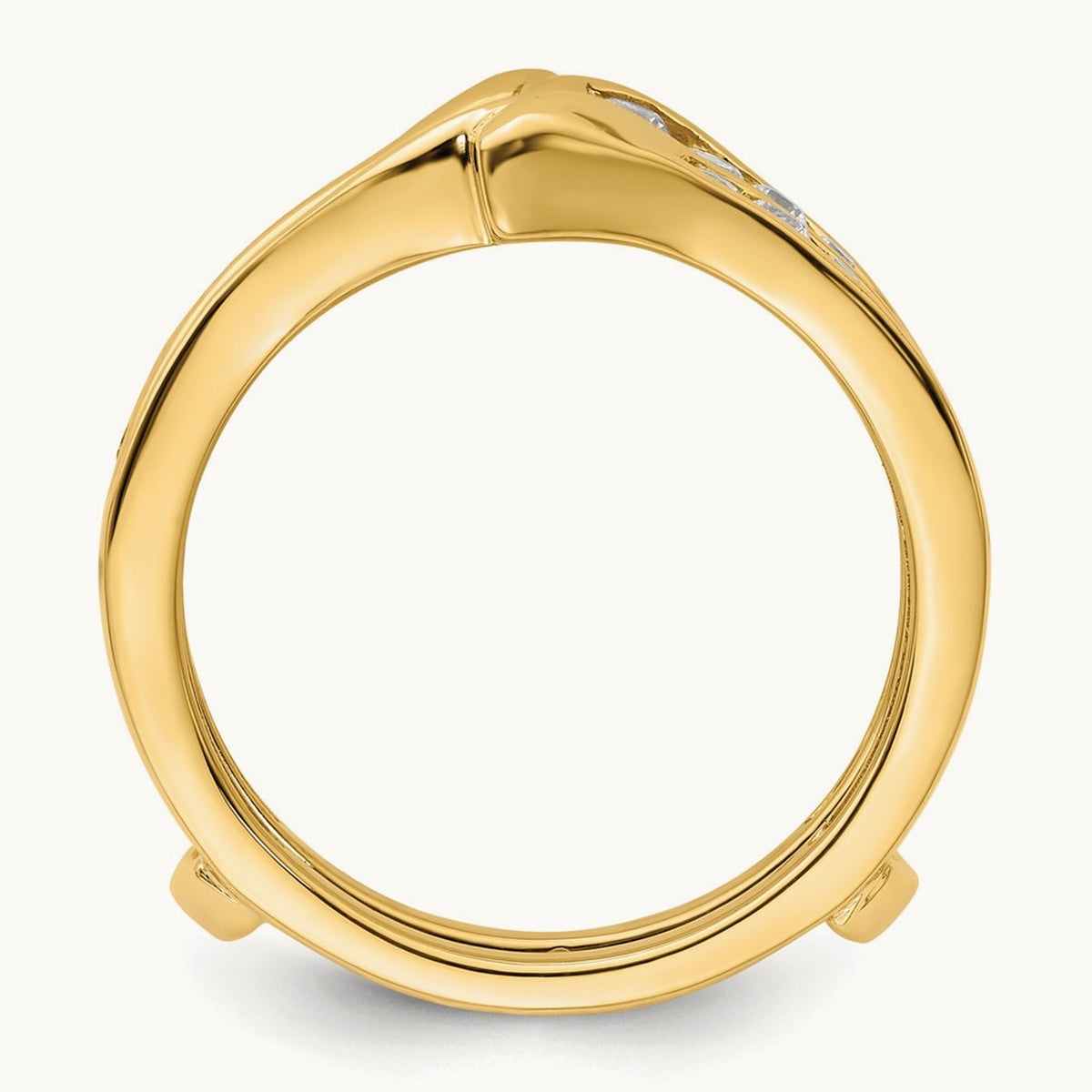 Diamond Guard, 14K Gold — 14K Yellow Gold