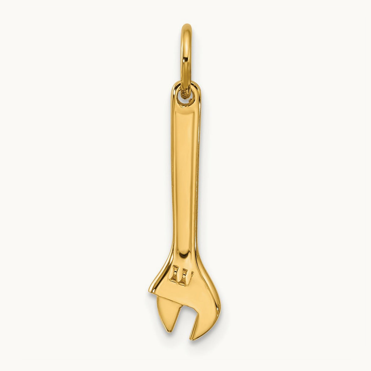 Fancy Wrench, 14K Yellow Gold