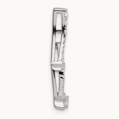 Shooting Star Chain Slide, 0.25 ct tw Lab-Grown Diamond