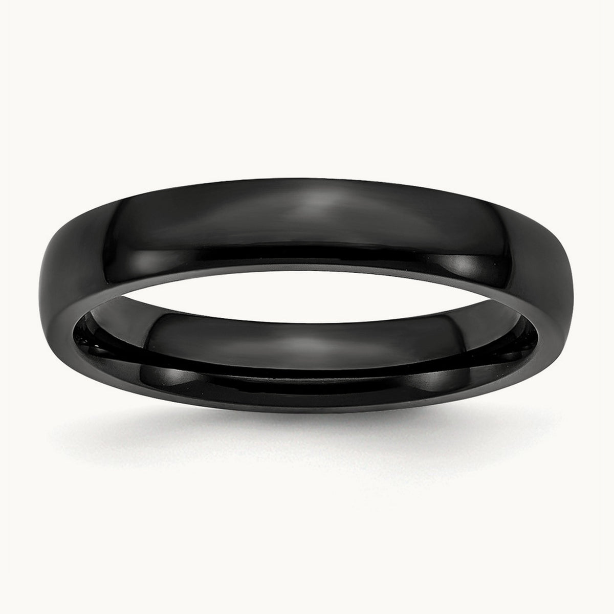 IP-plated Polished Band — 4mm
