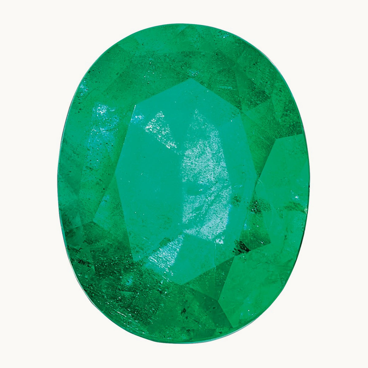 8x6mm Oval Emerald AA Quality