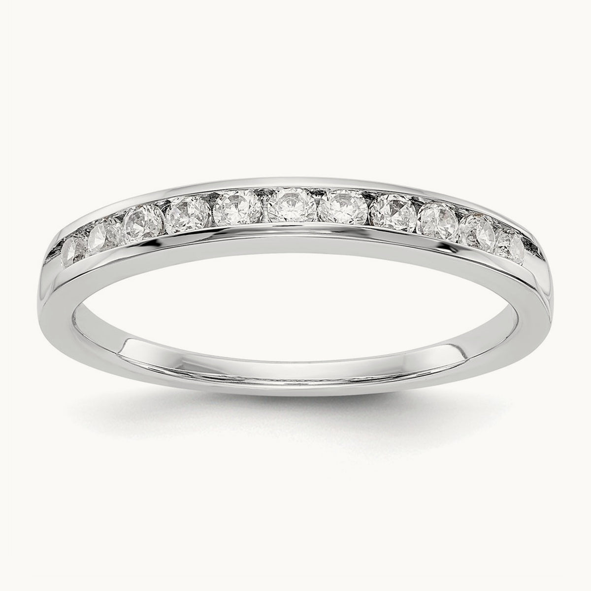 11 Stone Band, 0.25 ct tw Lab-Grown Diamond