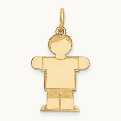 Kid Charm — 14K Yellow Gold