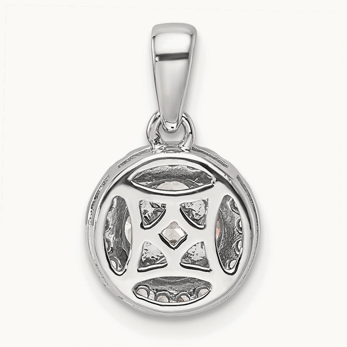 Halo Pendant, 0.50-1.00 ct tw Lab-Grown Diamond