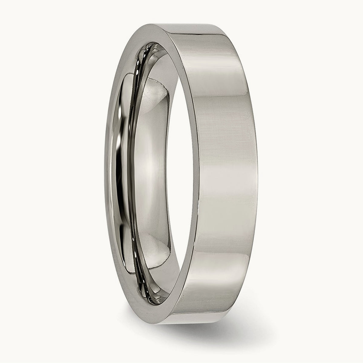 Polished Flat Band — 5mm (5)