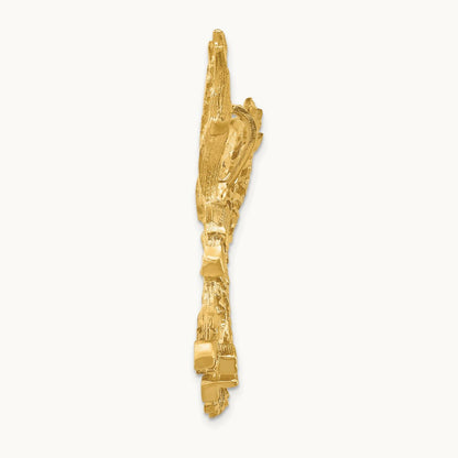 Large Eagle Charm, 14K
