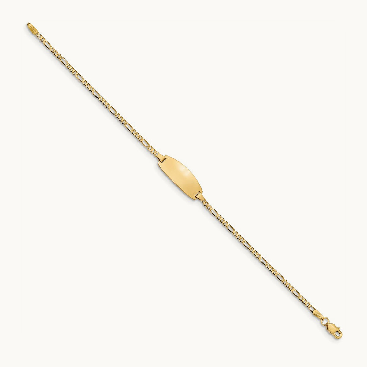 Oval Figaro ID Bracelet