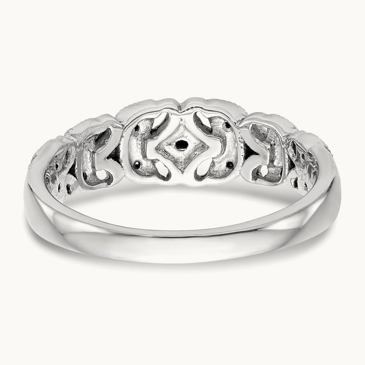Diamond Band, 14K White Gold