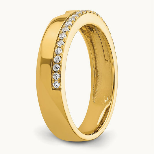 Diamond Mens Complete Wedding Band — photo set