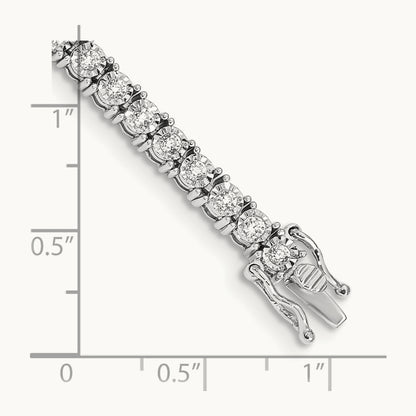 Illusion Bracelet, 2.00 ct tw Lab-Grown Diamond