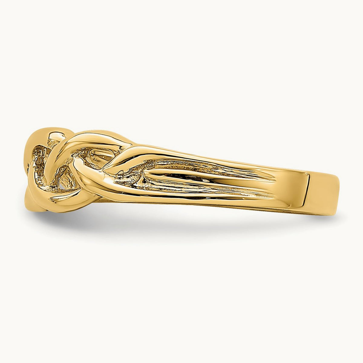 Polished Braided Knot Ring, 14K