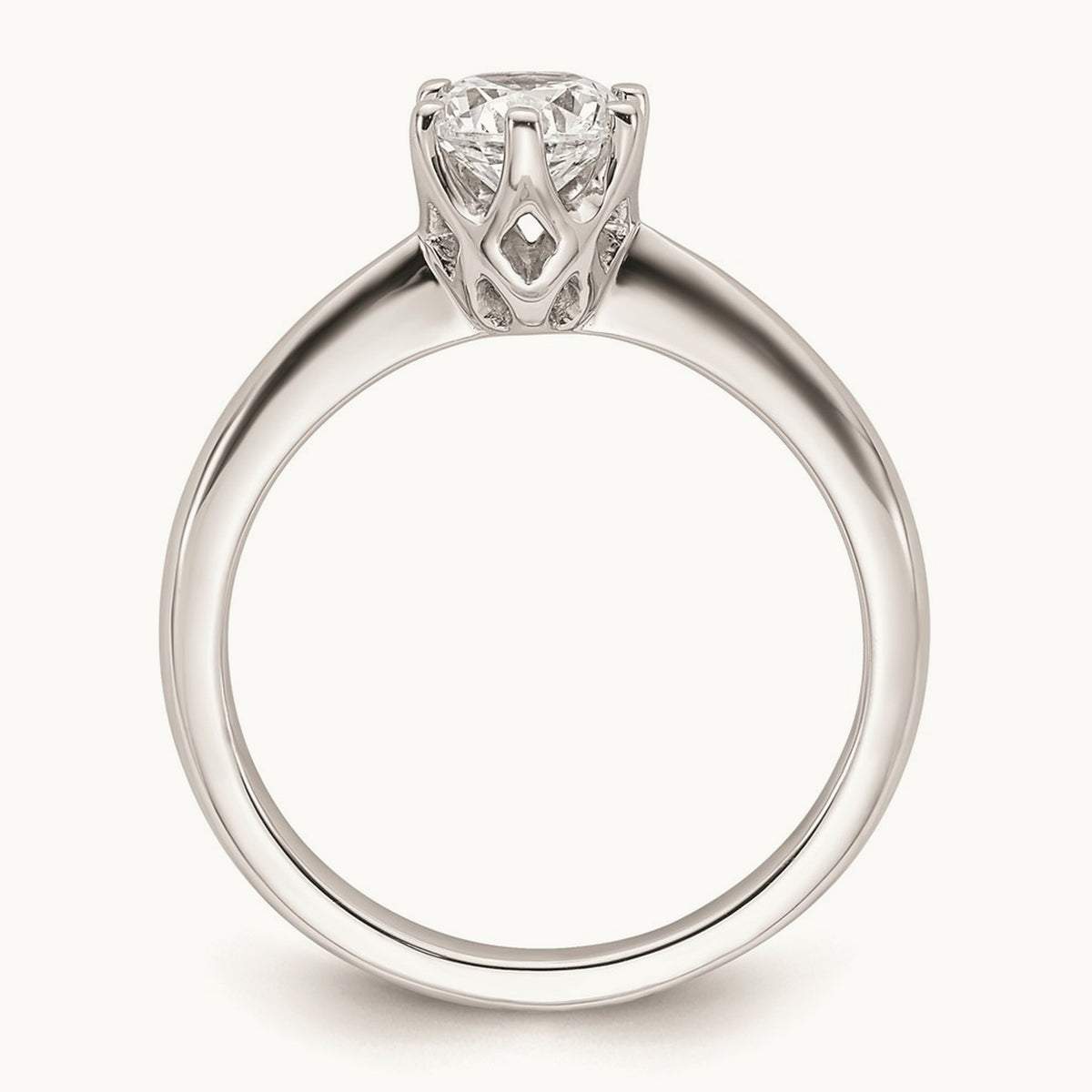 Solitaire Engagement Ring Mounting