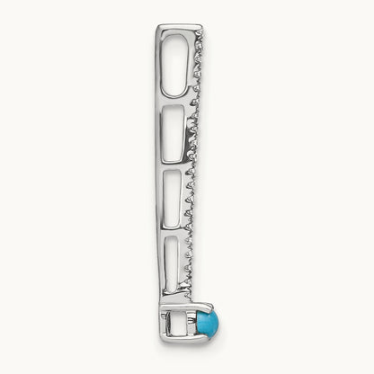 Turquoise and Topaz Pendant — photo set