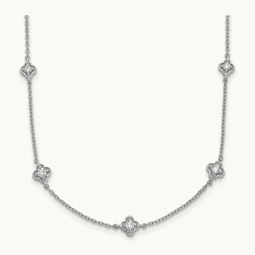 Diamond Multi Station Necklace
