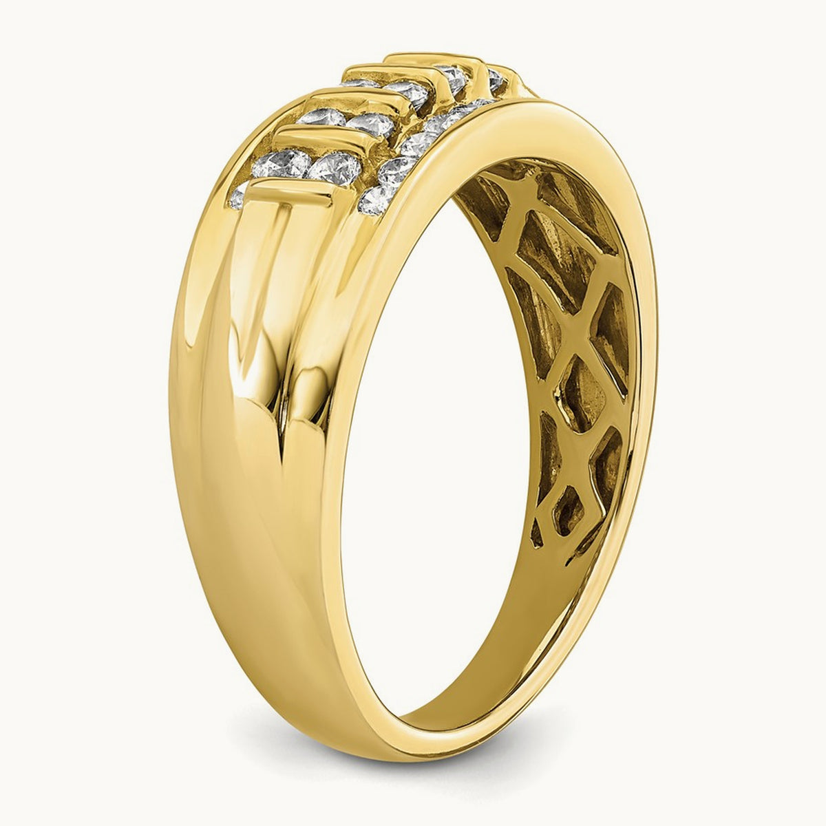 Men's Ring — 10K Yellow Gold, 10