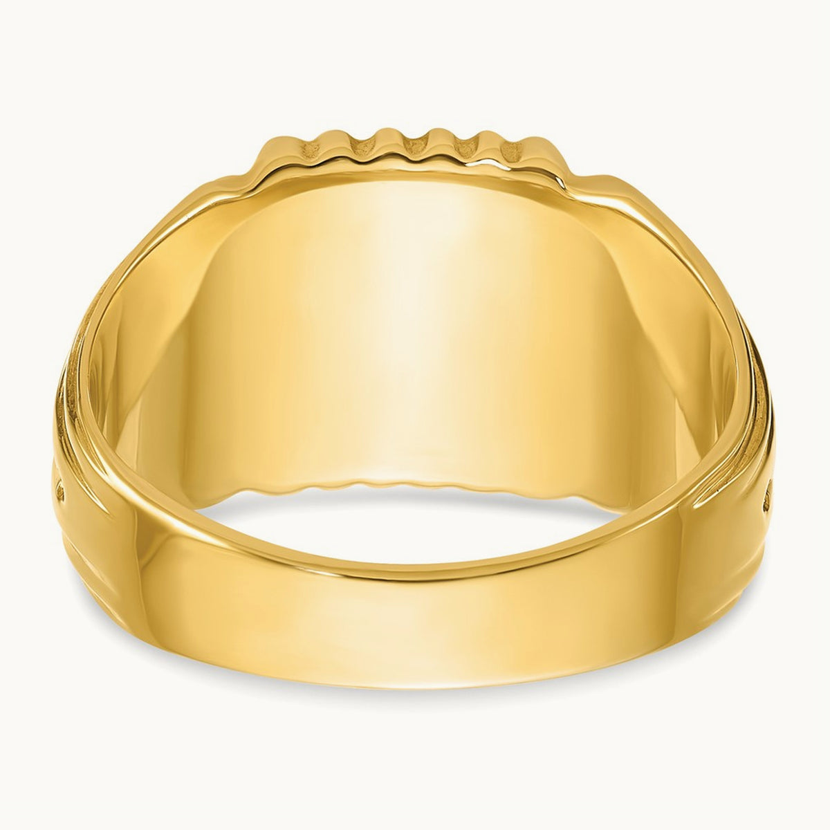 Men's Square Signet Ring — IBGoodman