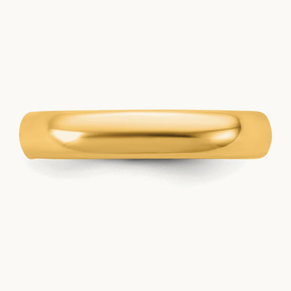 CLIQ Hinged Comfort Fit Wedding Band, 4mm, 14K Yellow Gold